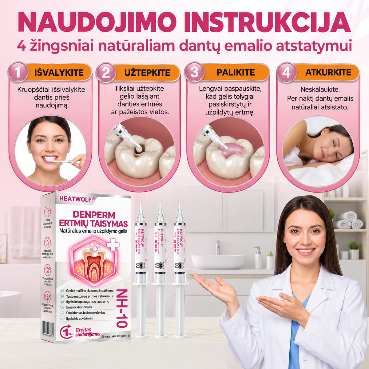 ⭐👨‍⚕️🦷𝐇𝐄𝐀𝐓𝐖𝐎𝐋𝐅® 𝐃𝐞𝐧𝐏𝐞𝐫𝐦 – 𝐓𝐞𝐫𝐦é𝐬𝐳𝐞𝐭𝐞𝐬 𝐟𝐨𝐠𝐳𝐨𝐦á𝐧𝐜-𝐭ö𝐥𝐭ő 𝐠é𝐥 𝐚 𝐟𝐨𝐠𝐬𝐳𝐮𝐯𝐚𝐬𝐨𝐝á𝐬 𝐡𝐞𝐥𝐲𝐫𝐞á𝐥𝐥í𝐭á𝐬á𝐫𝐚🐟5️⃣