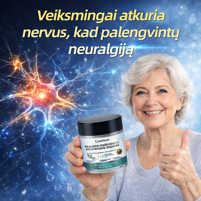 CureVivo® Skausmo malšinimo ir atstatymo losjonas🌵