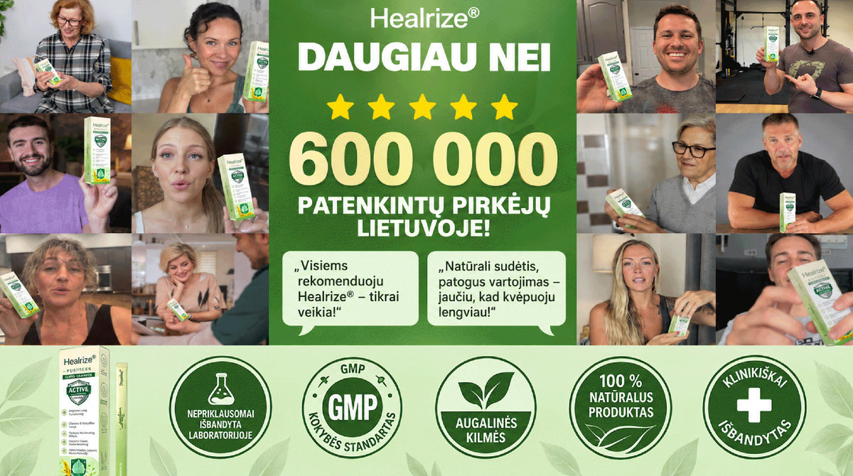 🎾 【Oficiali internetinė parduotuvė】Healrize® Vaistažolių gysločio plaučius valantis ir kvėpavimą lengvinantis inhaliatorius 🌿 (Kosulio malšinimas, gleivių skiedimas, dusulys ir rūkalių plaučių priežiūra) 🚚 Yra sandėlyje