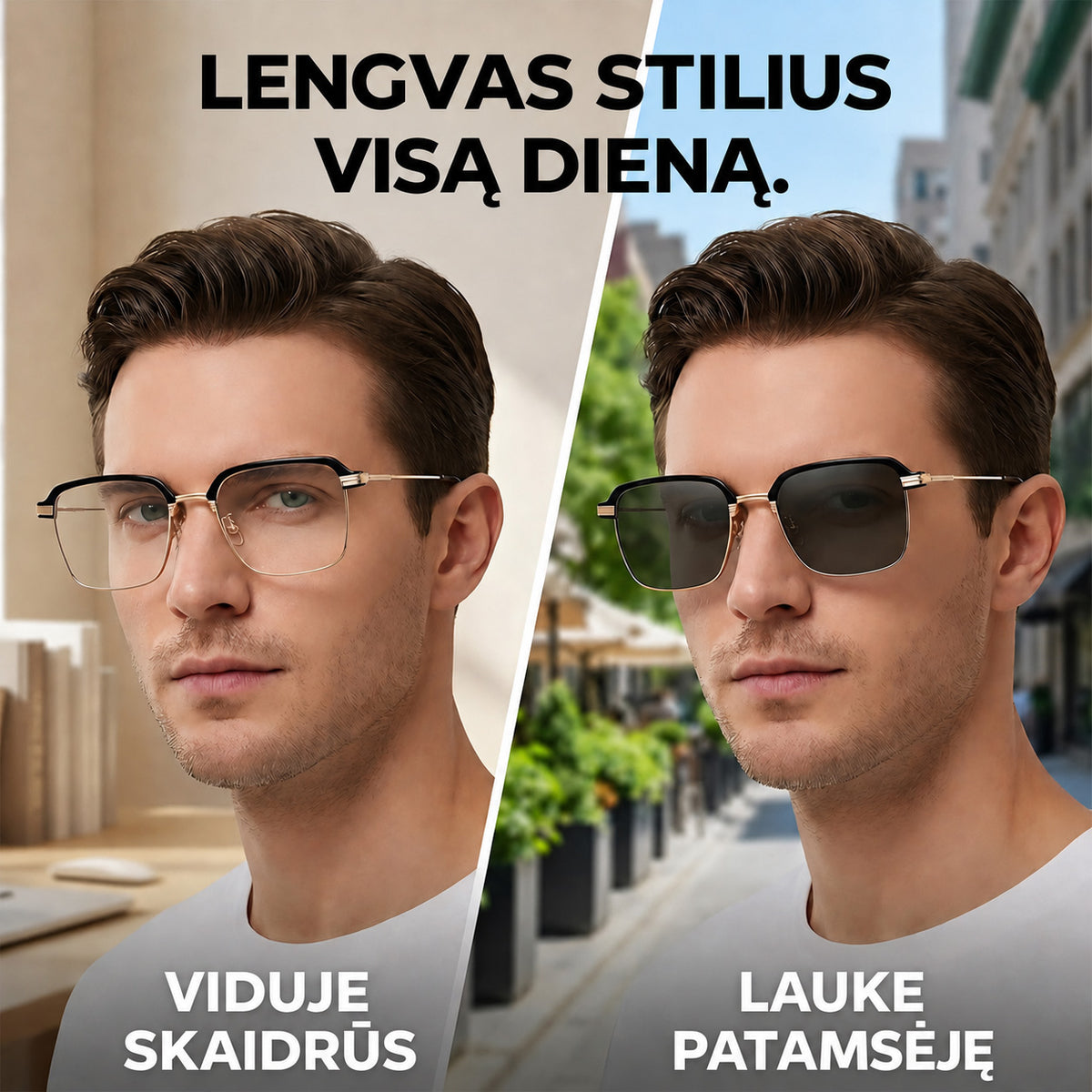 Vasaros išpardavimas🔥Paskutinės dienos akcija: 60% nuolaida 👓 Oneswear® ✨ Savaime prisitaikantys HD skaitymo akiniai🐟2️⃣4️⃣