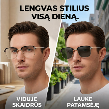 Vasaros išpardavimas🔥Paskutinės dienos akcija: 60% nuolaida 👓 Oneswear® ✨ Savaime prisitaikantys HD skaitymo akiniai🐟2️⃣4️⃣