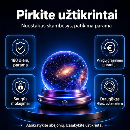 🐻‍❄️ Užsisakykite šiandien ir sutaupykite 𝟓𝟎%丨 REBYIPO® naktinės šviesos projektorius