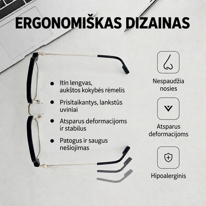 Vasaros išpardavimas🔥Paskutinės dienos akcija: 60% nuolaida 👓 Oneswear® ✨ Savaime prisitaikantys HD skaitymo akiniai🐟2️⃣4️⃣