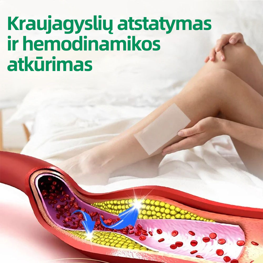 🇱🇹👨‍⚕️✅Healrize® VeinTarget mikroadatų pleistras⚡Nedelsiant palengvėja, ilgalaikiai rezultatai🪗