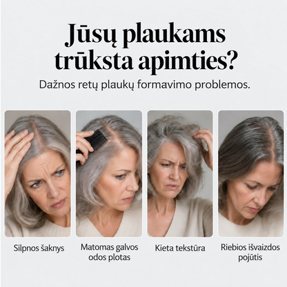 👸 GarageLine® Persikų Kvapo Plaukų Apimties ir Fiksavimo Purškiklis